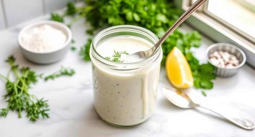 Best Homemade Buttermilk Ranch Dressing