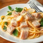 Creamy Salmon Pasta