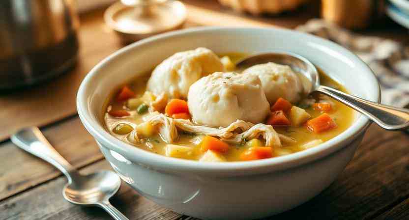 Crockpot Chicken and Dumplings