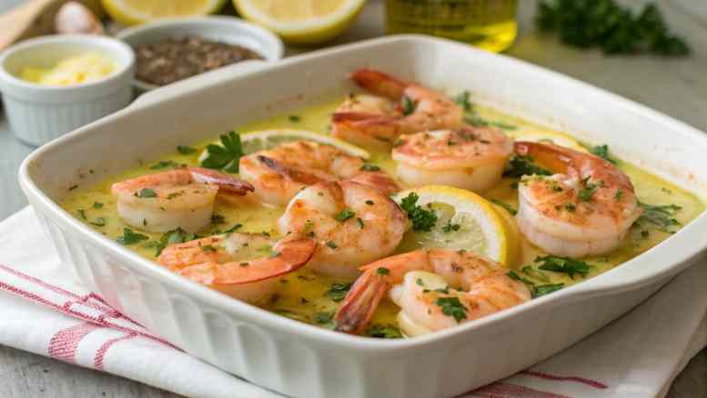 Baked Shrimp Scampi