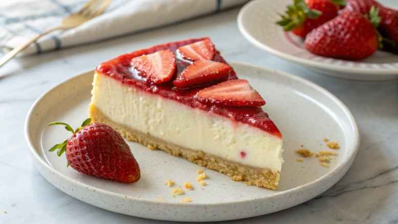 Best Strawberry Cheesecake