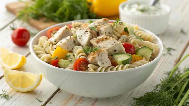 Best Healthy Chicken Pasta Salad
