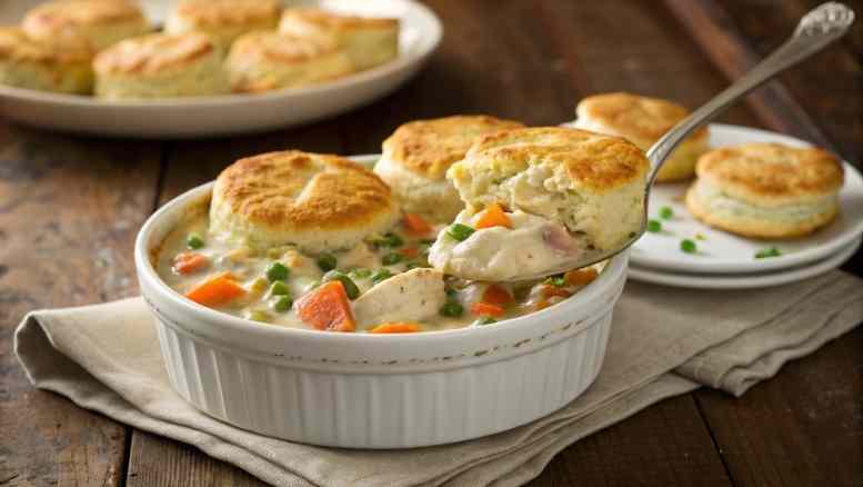 Best Easy Chicken Pot Pie with Biscuits