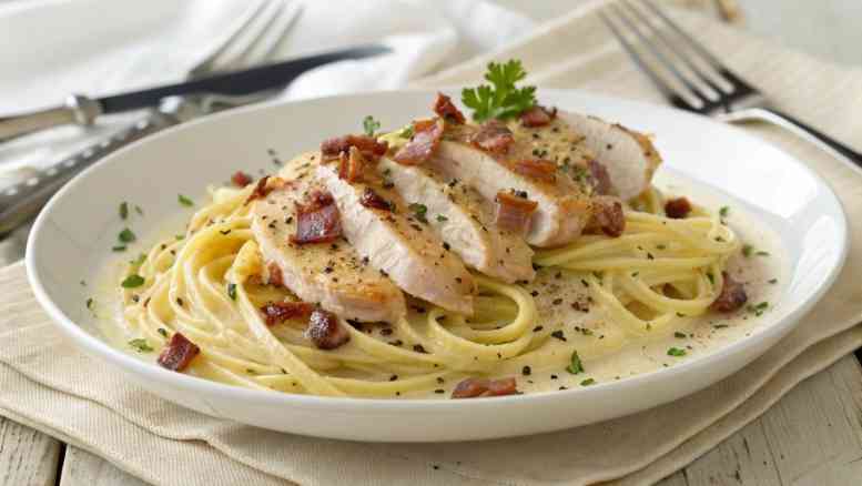 Best Chicken Carbonara