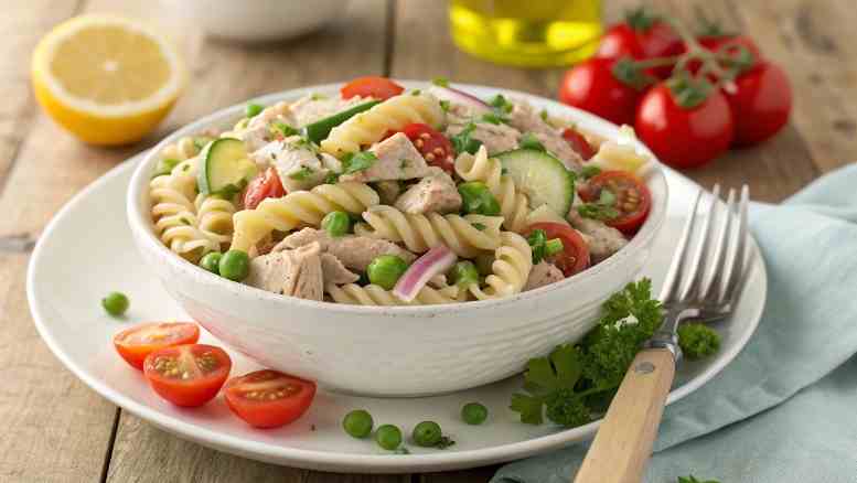Healthy Tuna Pasta Salad