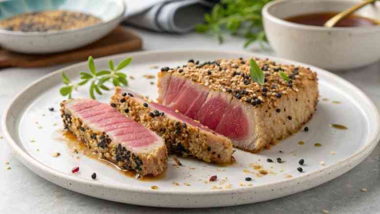 Air Fryer Tuna Steak