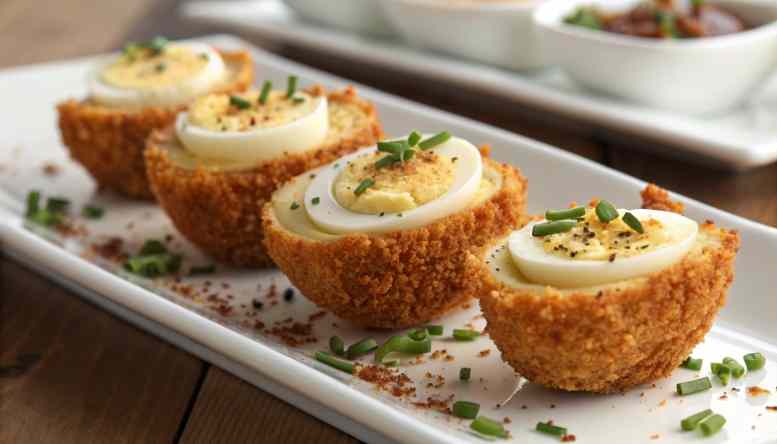 Best Fried Deviled Eggs