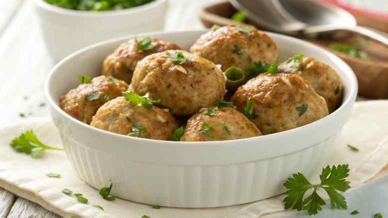 Best Baked Turkey Meatballs