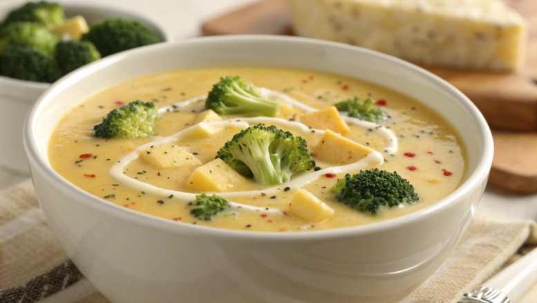 Best Broccoli Potato Cheese Soup