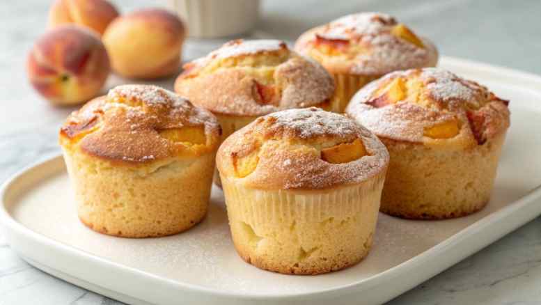 Best Peach Muffins