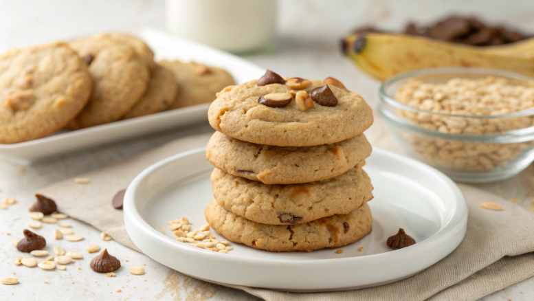 Best Peanut Butter Banana Cookies