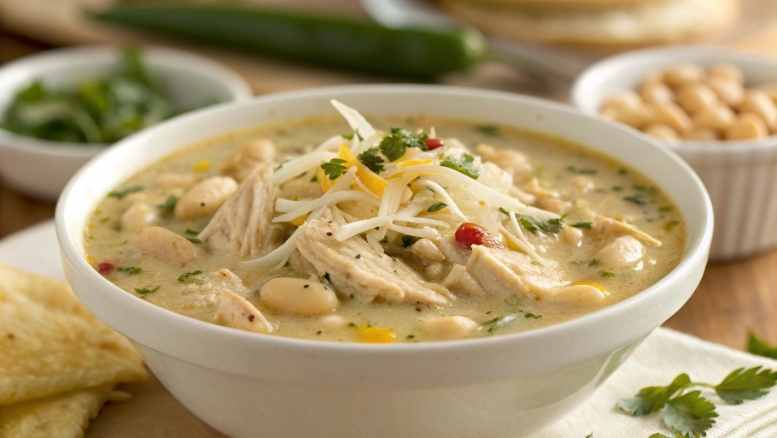 Best Crockpot White Chicken Chili