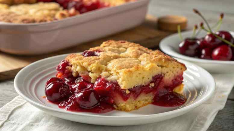Best Cherry Dump Cake