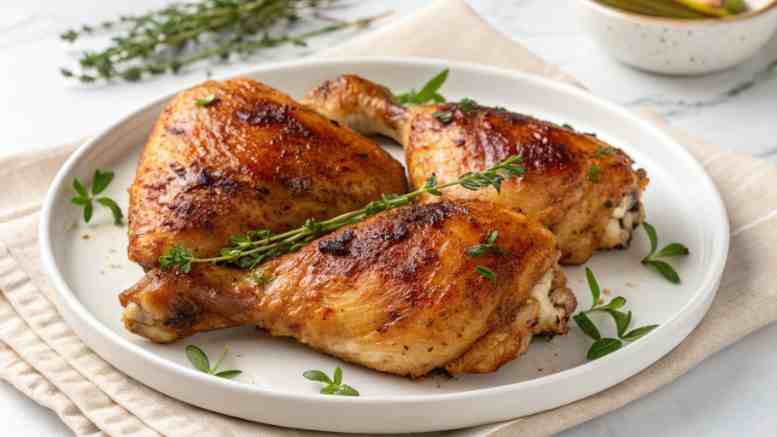 Best Oven Roasted Chicken Thighs
