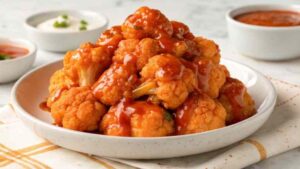Best Air Fryer Buffalo Cauliflower