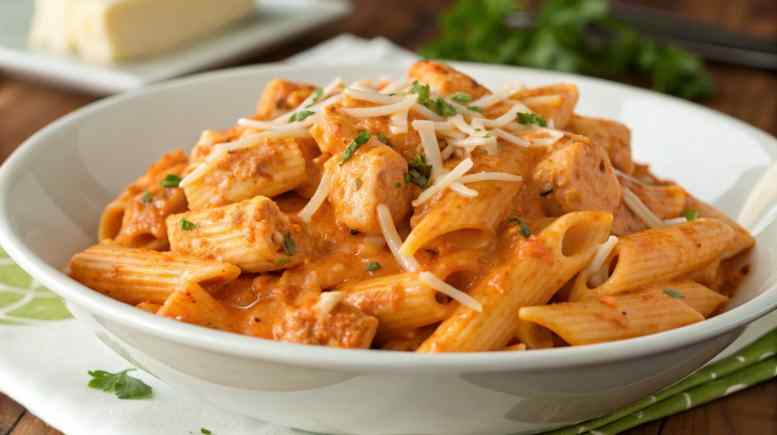 Best Buffalo Chicken Pasta