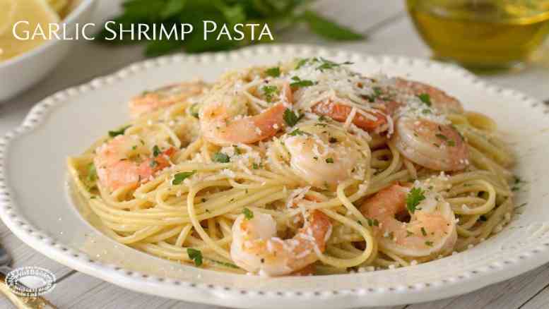 Best Garlic Shrimp Pasta