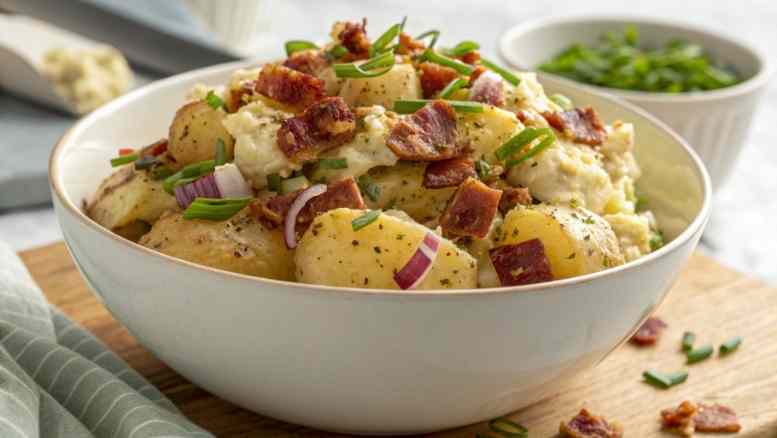 Best Smashed Potato Salad