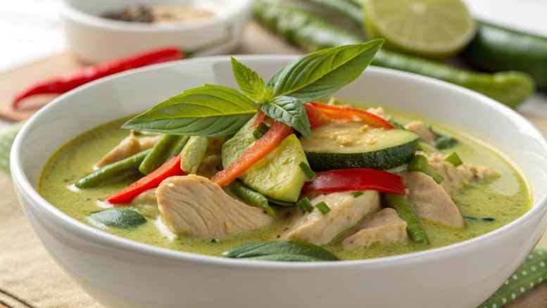 Best Thai Green Curry Chicken