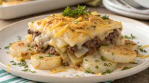 Best Hamburger Potato Casserole