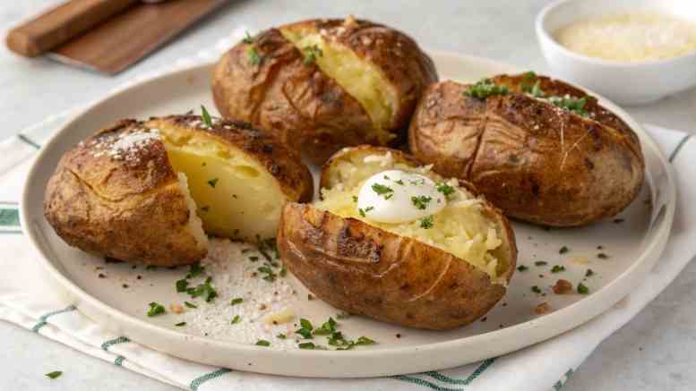 Baked Potatoes in Air Fryer