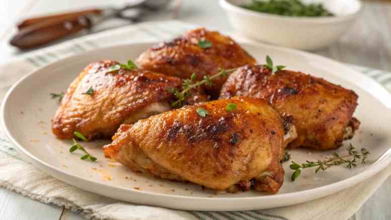 Best Baked Chicken Thighs Bone In