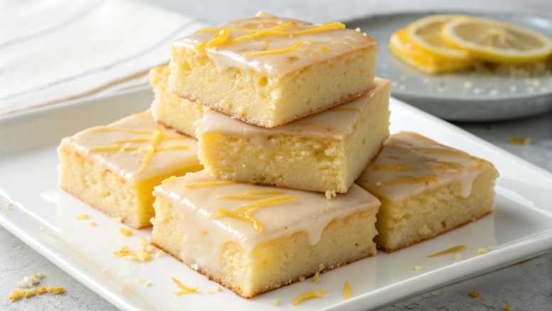Best Lemon Brownies Recipe