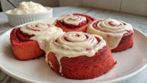 Best Red Velvet Cinnamon Rolls Recipe